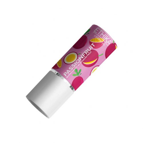 Lip balm with passion fruit